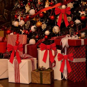 Lazos de Cinta para Envolver Regalos de Navidad, Lazos Fáciles y Rápidos para Envolver Regalos, Lazos para Regalos de Navidad - Product Image 6