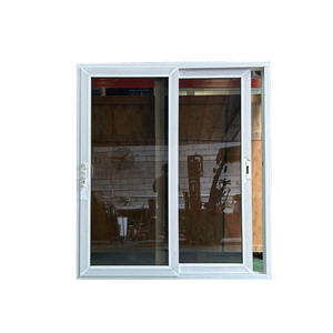 Portes coulissantes en verre PVC pour intérieur de villa moderne, bureau ou maison, <span class=keywords><strong>porte</strong></span> <span class=keywords><strong>coulissante</strong></span> manuelle en UPVC - Product Image 3