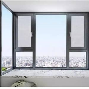 ตัวเลือกสไตล์เพิ่มเติม หน้าต่างอลูมิเนียมกันเสียงแบบกระจกสองชั้น <span class=keywords><strong>ประตู</strong></span><span class=keywords><strong>บาน</strong></span>เปิด และหน้าต่างบานเปิดที่ติดกับประตู - Product Image 5