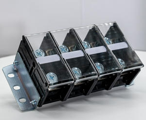 SCED, gran oferta, Conector de bloque de terminales PC UL94 de 4 polos con cubierta, bloque de terminales de carril CE CUL de 200A y 36mm - Product Image 5