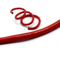 Fil de silicone médical de qualité alimentaire 600V 12AWG, isolant non contaminant pour environnements sensibles à la chaleur
