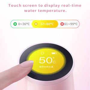 New Waterproof 430ml Stainless Steel Smart Water <b>Bottle</b> with <b>Drink</b> Reminder Travel & Party Use Large Capacity Vacuum Flask - Product Image 5