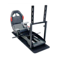 Siège de course automobile réglable personnalisé professionnel, simulateur de conduite, cockpit de course