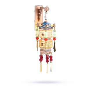 Aimant de réfrigérateur en métal de style chinois, nouveau design personnalisé, pagode traditionnelle, tour de luxe - Product Image 6