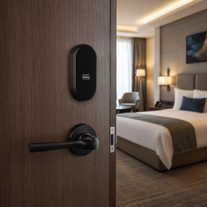 ระบบล็อคประตูโรงแรมแบบแยกส่วน RFID อัจฉริยะ ไร้กุญแจ รุ่น P992 ล็อคประตูโรงแรมแบบแยกส่วนนี้ใช้วัสดุอะลูมิเนียม - Product Image 5