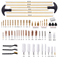 Kit de nettoyage d'armes Super Deluxe avec cordon, calibre .22/.30, boîte en plastique, accessoires pour hommes chasseurs