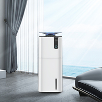 Penjernih Udara HEPA Smart Home dengan Aromaterapi, Pelembap Udara, Portabel, Elektrik, Dilengkapi WiFi, Operasi Senyap, Plastik, Bersertifikasi ROHS, CE, ETL