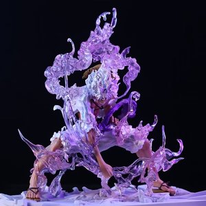 Novità 2025 Action <span class=keywords><strong>Figure</strong></span> Anime di Alta Qualità <span class=keywords><strong>One</strong></span> <span class=keywords><strong>Piece</strong></span> Monkey D. Luffy Nika Gear 5 Modello con Due Teste Intercambiabili da Collezione - Product Image 1