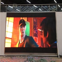 P1.86 Layar LED Tetap Dalam Ruangan Ultra Tipis dengan Pitch Piksel Halus, Resolusi Tinggi, Dinding Video Berwarna Penuh untuk Signage Iklan Digital