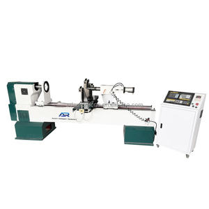 Tour CNC Machine de tournage automatique du bois Tournage du bois CNC Jambes en bois <span class=keywords><strong>Escalier</strong></span> et Machine de tour de batte de Baseball - Product Image 1