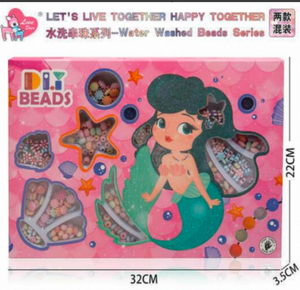 Kit fai da te con perline a tema sirena, perline in plastica, tema fantasy, per bambini dai 7 ai 12 anni - Product Image 3