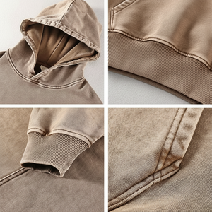 New Street Custom Heavyweight Pullover Sweats à capuche surdimensionnés à imprimé bouffant personnalisés - Product Image 1