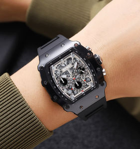 SKMEI 2305 <span class=keywords><strong>Montre</strong></span> à Quartz pour <span class=keywords><strong>Homme</strong></span> Haute Qualité, Sportive, Étanche, Multifonctionnelle, au Design Métallique Distinctif et à l'Atmosphère Haut de Gamme - Product Image 3