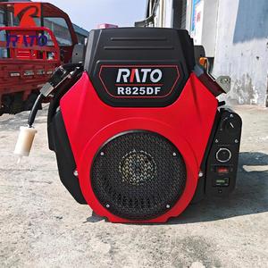 Rato แบริ่ง30HP กระบอกเดียวระบายความร้อนด้วยอากาศ4จังหวะสำหรับ R825สตาร์ทไฟฟ้าเครื่องยนต์เบนซินสำหรับอุปกรณ์อุตสาหกรรม - Product Image 5