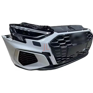 Ensemble de pare-chocs avant d'occasion pour <span class=keywords><strong>Audi</strong></span> <span class=keywords><strong>A3</strong></span>, lèvre avant, kit de carrosserie d'origine, phares - Product Image 3