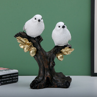Kreative, Schlichte, Moderne Europäische Vogel-Dekofiguren aus Harz für Wohnzimmer, Schreibtisch, TV-/Weinschrank, Heimdekoration, Kleine Kunsthandwerksstücke