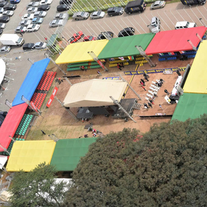 Gradins d'activité/de football Tribune de support de structure en acier galvanisé de blanchisseur de couche - Product Image 1