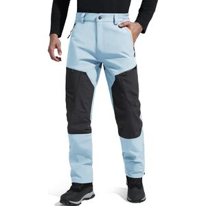 FOXA Waterproof Mens <b>Ski</b> Pants With Bottom Leg Zipper Outdoor Snowboard Hiking Pants - Product Image 1