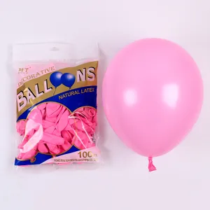 Широко используемые воздушные шары по Заводской Цене для вечеринки 10 дюймов 2,2 г, Круглый однотонный матовый гелиевый латексный шар