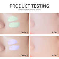 SENKA Private Label Base de maquillage pour le visage à changement de couleur contrôle de l'huile pores fond de teint mat apprêt de maquillage pour peau grasse