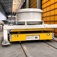 Véhicule à guidage automatique (AGV) à faible bruit, communication sans fil, transport de charges lourdes pour la manutention des matériaux en atelier