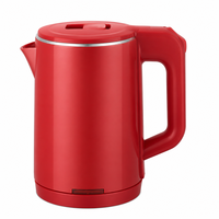 Bouilloire électrique compacte de 1 litre, 1000 watts, à ébullition rapide, pour hôtels, avec protection contre l'ébullition à sec