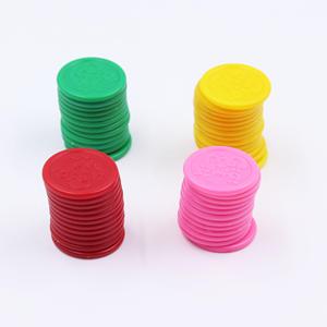 Fichas de Póker PS al por Mayor, Material de Poliestireno, 39 mm, Fichas de Juego de Plástico, Color Sólido, Logotipo Personalizado, Precio de Fábrica - Product Image 1
