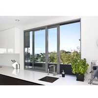 Braun Bronze Farb isolierung Aluminium Verglasung Kanal Fenster Glas Schiebefenster Liste