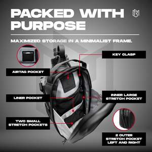 Sac de sport magnétique avec porte-bouteille d'eau, sac de rangement pour téléphone portable, sac de fitness, sac à bandoulière, pochette, housse - Product Image 5