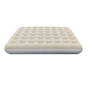 Colchón Inflable Automático de 200x150x25cm, Tamaño Doble, Superficie Aterciopelada, Cama de Viaje para Acampar al Aire Libre, Colchón Plegable Portátil - Product Image 3