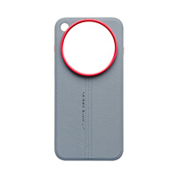 Étui de protection antichoc en PU à motif de couture de luxe avec protection d'objectif en métal pour vivo X500 Pro Max / X200 X300 Ultra / X500 Pro / X500 X200s