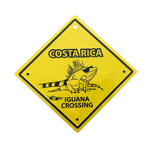 Desain Kustom Anjing Tanda Logam Aluminium Peringatan Anjing Tanda Waspadalah Terhadap Anjing Tanda - Product Image 5