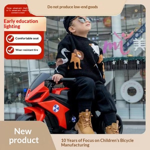 Motocicleta Eléctrica para Niños y Triciclo para Niños, Auto Recargable con Batería Grande, Material Plástico para Niños de 1 a 3 y de 3 a 6 Años - Product Image 2