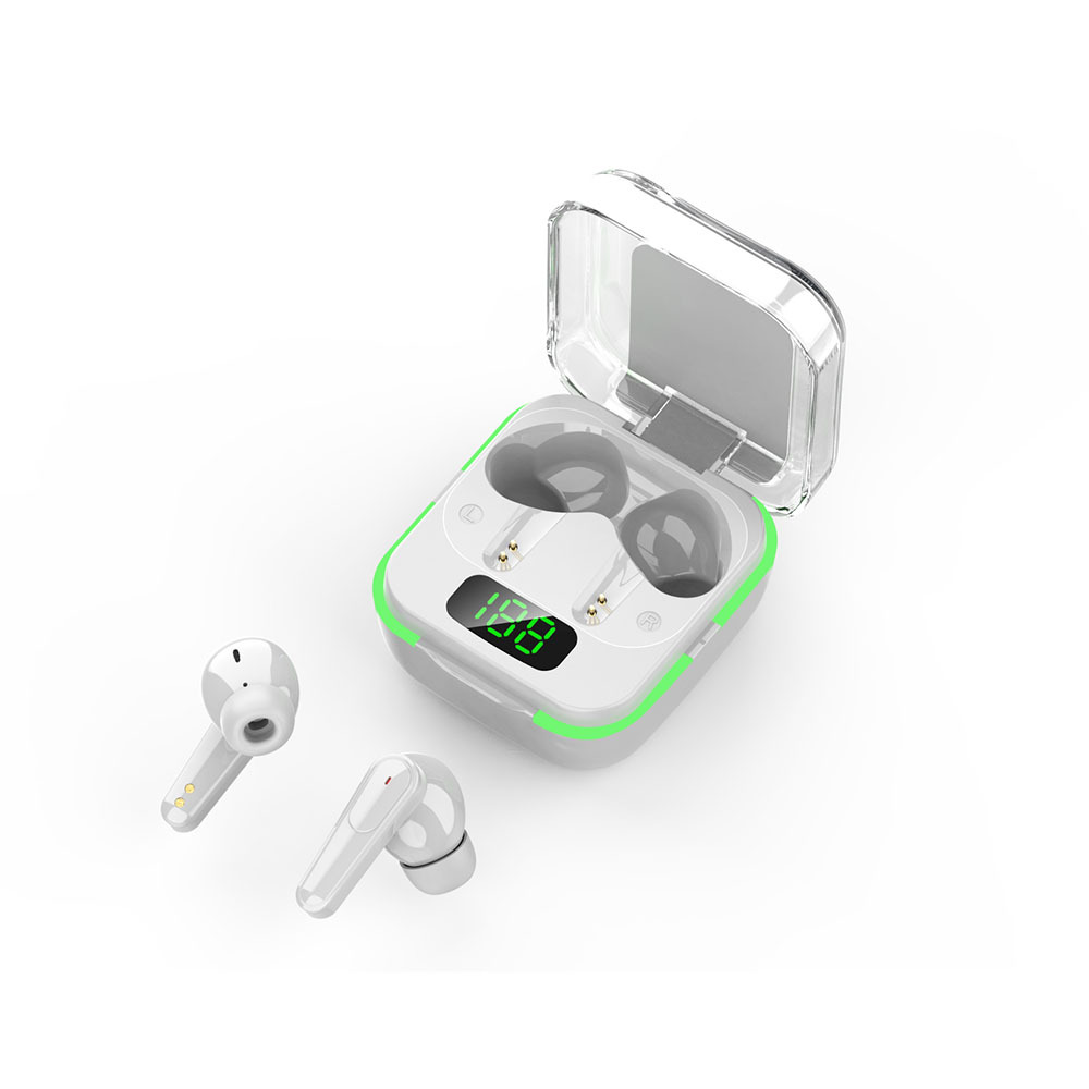 <strong>ANC</strong> <strong>ENC</strong> Active Noise Canceling Headphones Tws Wireless Earphones LED <strong>Battery</strong> Display Earbuds