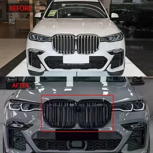 กระจังหน้ารถยนต์สำหรับ G07 X7 ปี 2019 2020 2021 2022 2023 แบบ 2 ซี่ รุ่น M Power Performance Sport Style Racing - Product Image 2