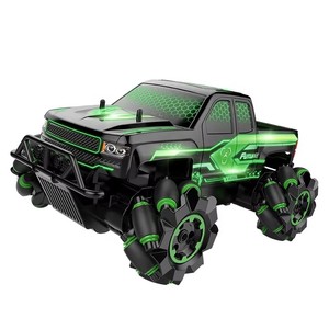 Chất Lượng Cao 1/15 4WD Điện RC Diễn Viên Đóng Thế Xe Với Mát 3D Ánh Sáng 2.4G Đài Phát Thanh Điều Khiển Quái Vật Điều Khiển Từ Xa Xe Mô Hình Cho Bé Trai - Product Image 5