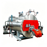 Caleçon de chauffage central à gaz et mazout Cwns avec brûleur combiné et contrôleur 1 MW
