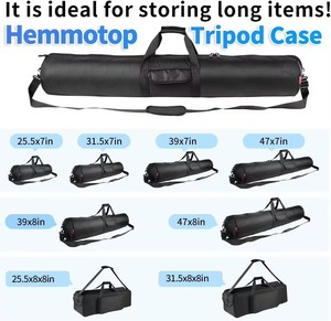 <span class=keywords><strong>Sac</strong></span> de rangement spécial pour trépied <span class=keywords><strong>à</strong></span> selfie, <span class=keywords><strong>sac</strong></span> <span class=keywords><strong>à</strong></span> <span class=keywords><strong>dos</strong></span> <span class=keywords><strong>avec</strong></span> fermeture éclair, 5 compartiments personnalisés pour marque, protection et rangement, sangle - Product Image 1