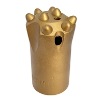 Foret à bouton conique de haute qualité 34mm 8 dents, outil de forage de bouton de roche en alliage dur, outil de forage de forgeage de mine de charbon bien