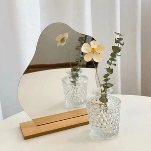 <span class=keywords><strong>Specchio</strong></span> da trucco da tavolo irregolare, asimmetrico, infrangibile, <span class=keywords><strong>specchio</strong></span> in acrilico su misura per camerino, camera da letto, bagno - Product Image 6