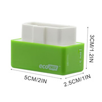 Economizador de Combustible Nitro ECO OBD2, Conector Verde Plug & Drive, Lector de Códigos de Mejora de Potencia para OLIVER