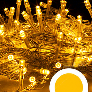 Vente flash NOUVEL AN Guirlandes lumineuses d'extérieur imperméables, lumières LED pour arbre <span class=keywords><strong>de</strong></span> Noël, rideau lumineux féerique, décoration <span class=keywords><strong>de</strong></span> jardin, fête, mariage - Product Image 2