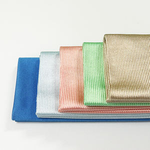 Logo personnalisé 40x40cm bande carrée 280 GSM absorbant cuisine lavage de voiture séchage rapide serviette microfibre non pelucheux polissage nettoyage - Product Image 4