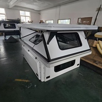 Nouveaux camping-cars modernes en aluminium léger, imperméables et extensibles pour pick-up, idéaux pour le camping familial en plein air