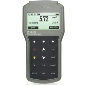 Medidor de Oxígeno Disuelto Portátil Hanna HI98193, Saturación de 0.0-600.0%, Barómetro Automático Incorporado, 185x93x35.2mm, 400g - Product Image 2
