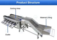 Automatische Jujube En Dadels Vruchtensap Siroop Verwerkingslijn Apple Sorteerder Groente Sorteermachine Voor Aardappel