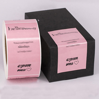 Etiqueta Adhesiva de Vinilo Promocional con Holograma para Ropa, Personalizada con Logotipo, Hoja de Etiquetas Personalizadas con Logotipo