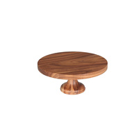Support à gâteau rond en bois, piédestal pour présentation de desserts, plateforme de service pour événements de boulangerie
