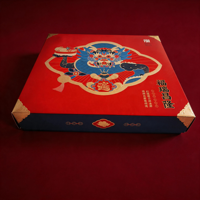 Boîte en carton à tiroir coulissant, estampage à chaud de luxe, emballage haut de gamme pour fruits, pommes, cadeaux sucrés, boîte en carton à ouverture par tirage