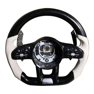Volante in Fibra di Carbonio per Mercedes Benz, Aggiornamento per Nuovi Modelli <span class=keywords><strong>AMG</strong></span> C63 E63 E55 <span class=keywords><strong>GT</strong></span> FLE GLS A35 GLB35 CLA G63 - Product Image 5